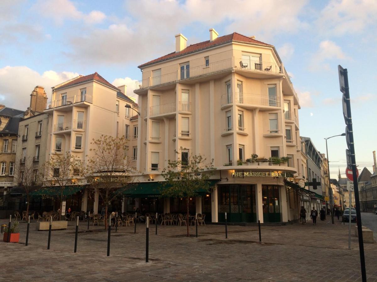 Le Nid Des Halles, Au Coeur Du Boulingrin Reims Exterior photo