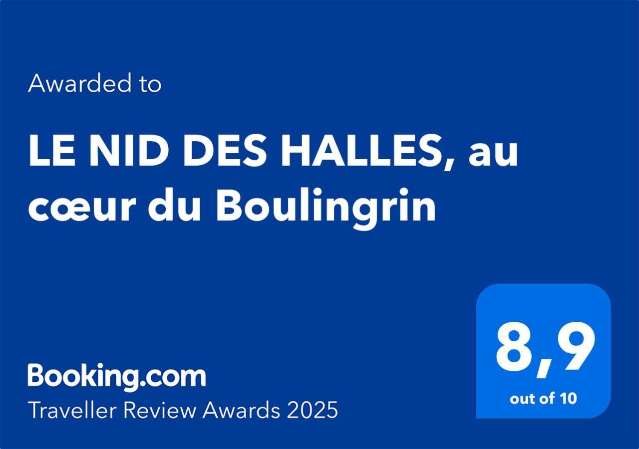 Le Nid Des Halles, Au Coeur Du Boulingrin Reims Exterior photo